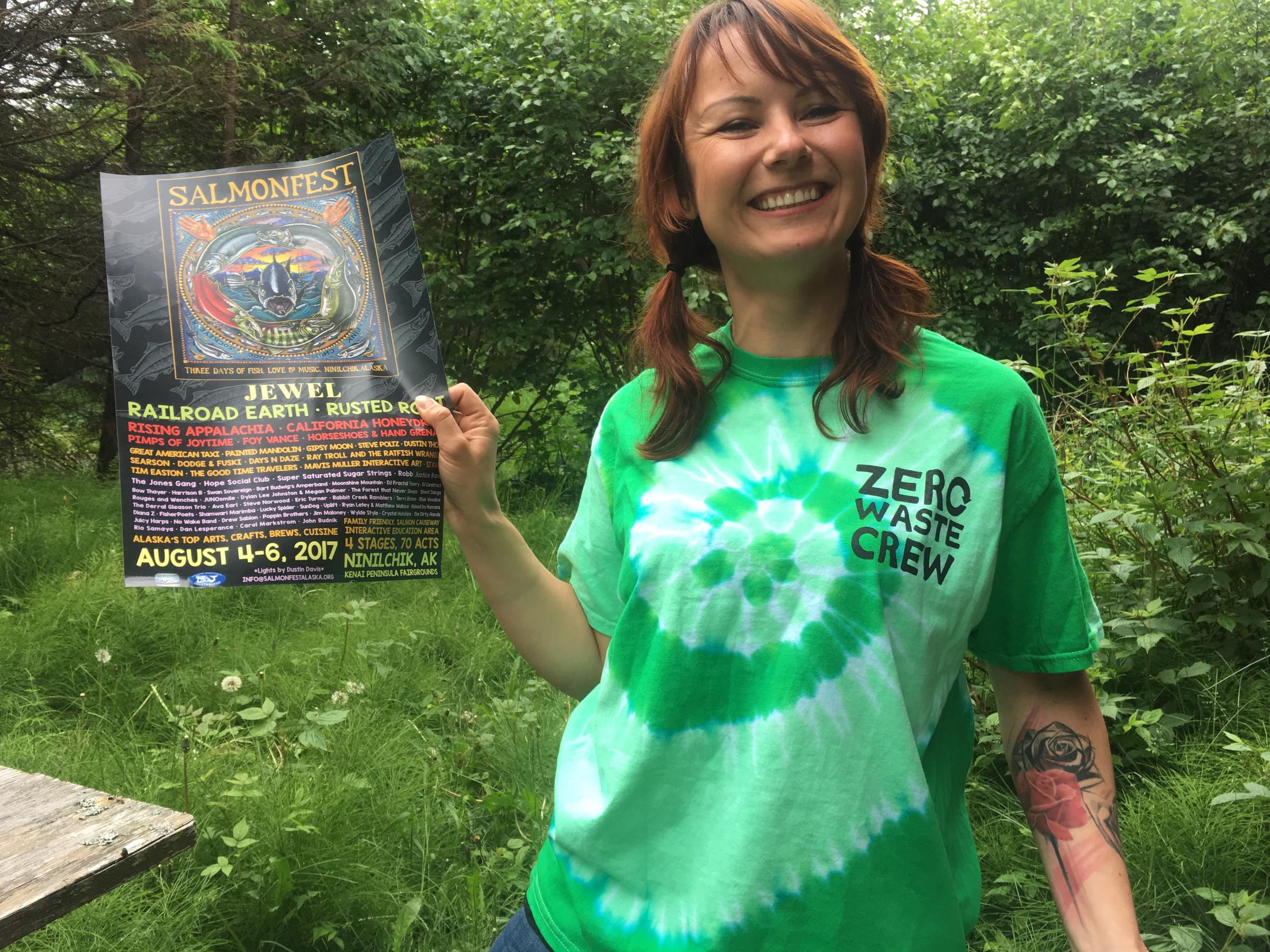 Volunteer zero waste crew